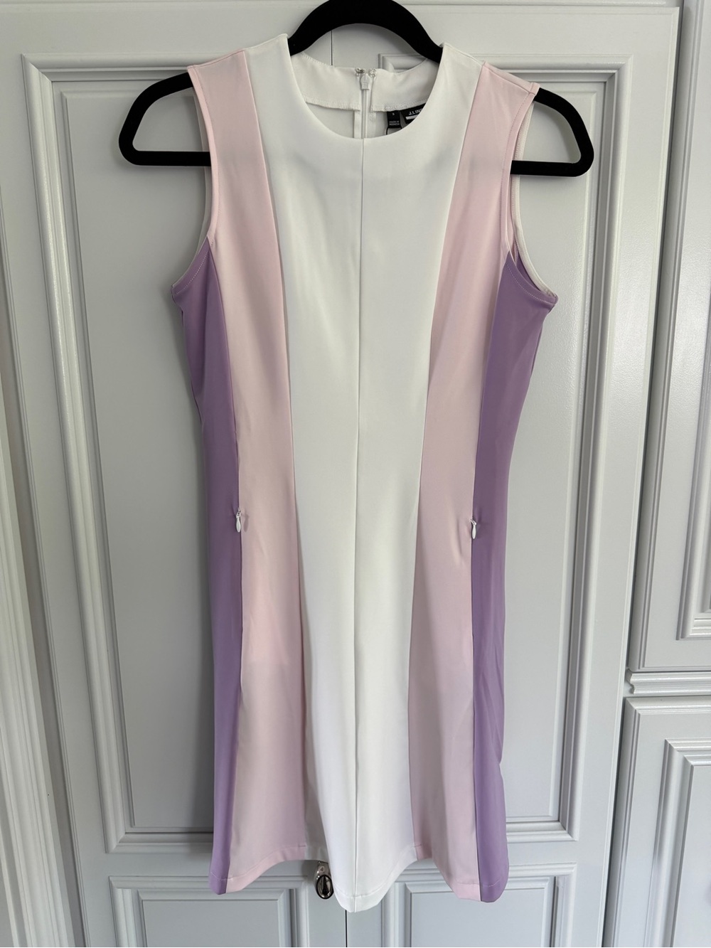 J.Lindeberg Jasmin Sleeveless Colorblock Dress in Cradle Pink